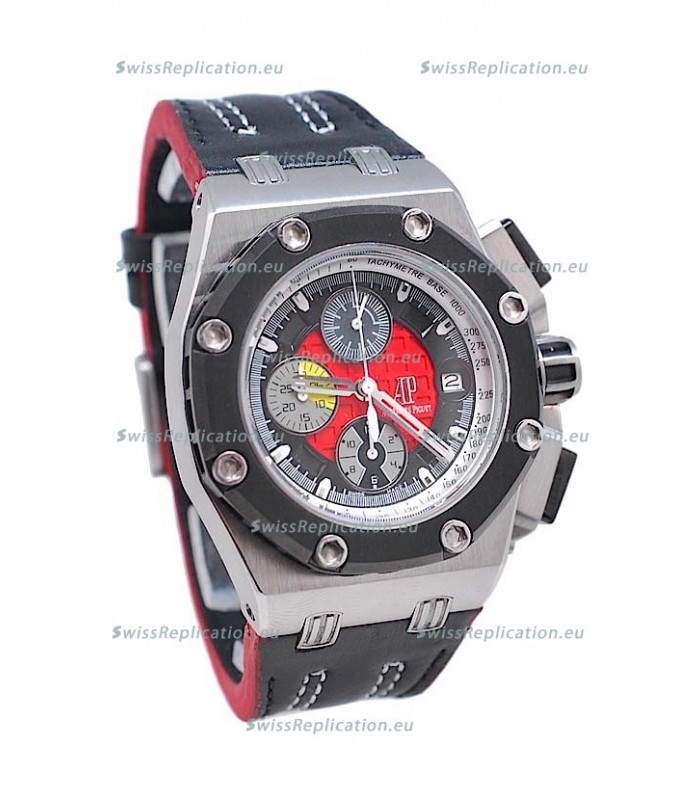 Audemars Piguet Rubens Barrichello 2011 Edition Japanese Watch in Red Dial