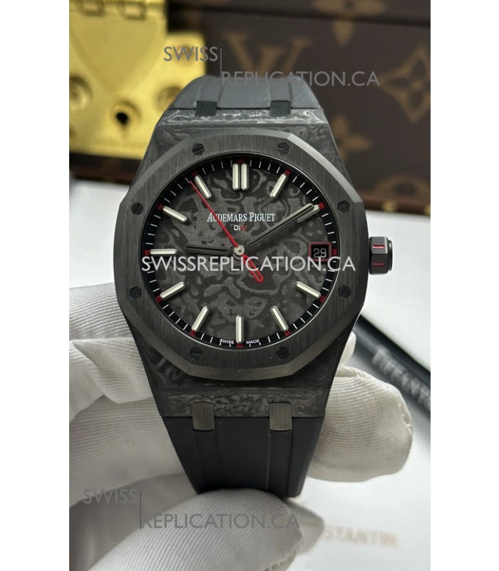 Royal Oak Speedster Voidline DiW 15500 Black Carbon Super Clone Watch 