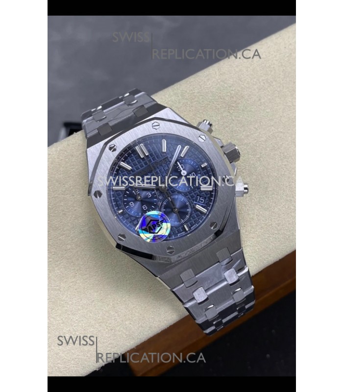 Royal Oak Chrono 26715ST Bleu Dial 38mm Super Clone Watch 