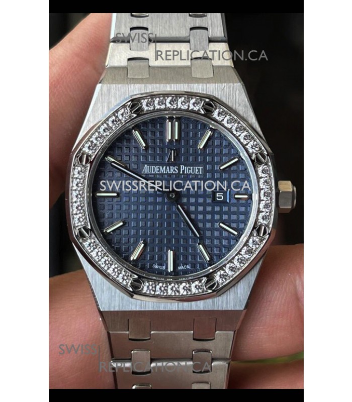 Royal Oak 67651IP 33MM 904L White Dial Super Clone Watch 