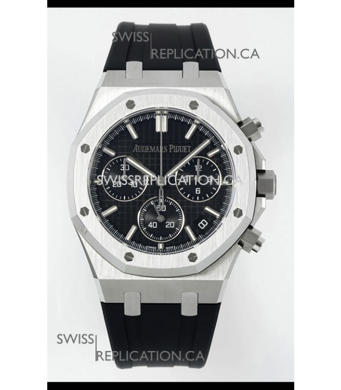 Royal Oak Chrono 26240 Black Dial Super Clone Watch 