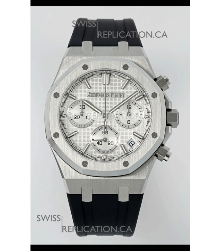 Royal Oak Chrono 26240 White Dial Super Clone Watch 