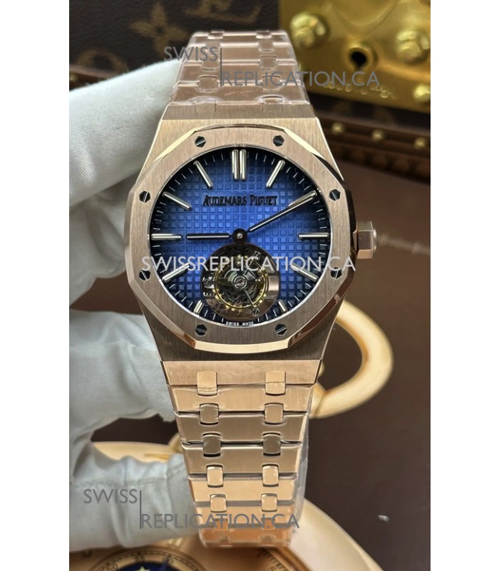 Royal Oak 26730 Flying Tourbillon 50th Anniversary Edition Rose Gold Watch 