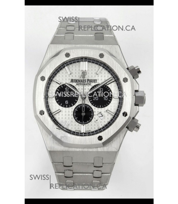 Royal Oak Chrono 26331 White Dial Super Clone Watch 