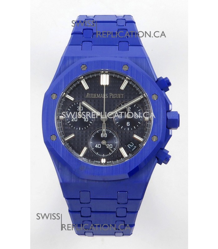 Royal Oak Chrono 26240 Blue Ceramic Super Clone Watch 