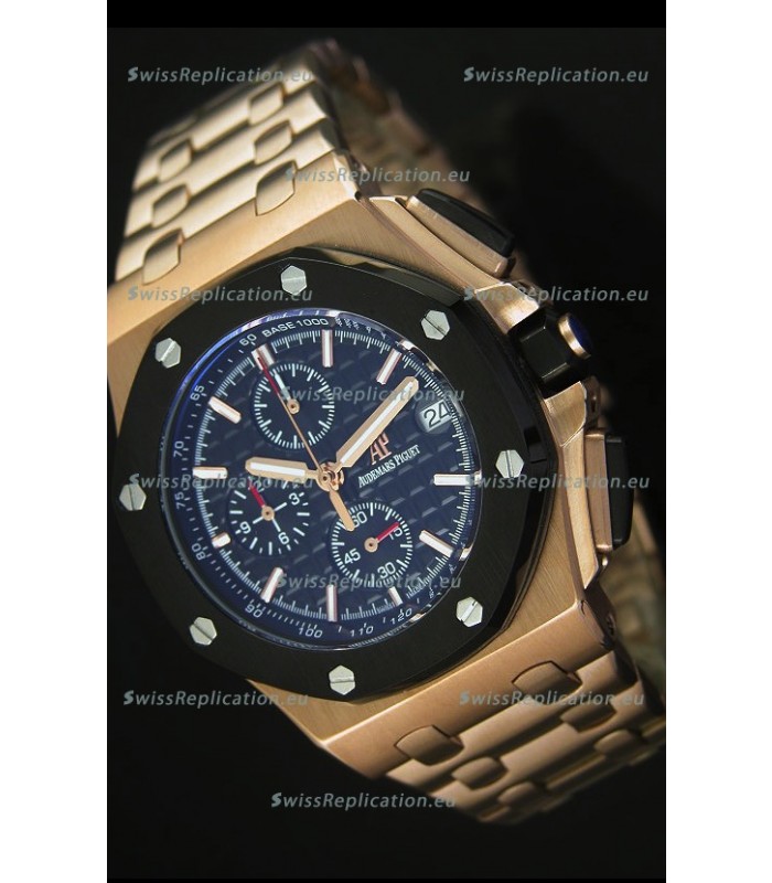 Audemars Piguet Royal Oak Offshore Watch in Pink Gold Case