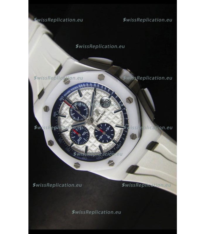 Audemars Piguet Royal Oak Offshore White Ceramic - Ultimate 1:1 3126 Movement