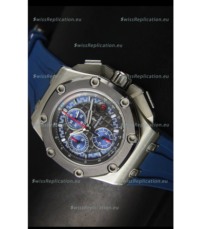 Audemars Piguet Royal Oak Offshore Michael Schumacher Titanium in Blue - Ultimate 1:1 3126 Movement