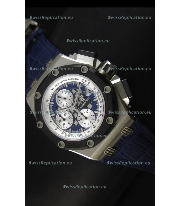 Audemars Piguet Royal Oak Offshore Rubens Barrichello Titanium Blue - 1:1 Mirror Replica