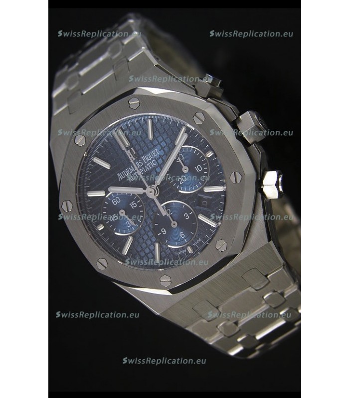 Audemars Piguet Roal Oak in Blue Dial 1:1 Mirror Replica
