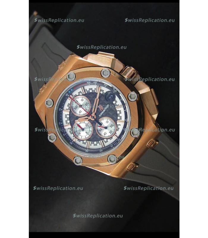 Audemars Piguet Royal Oak Offshore Michael Schumacher Quartz Movement in Rose Gold