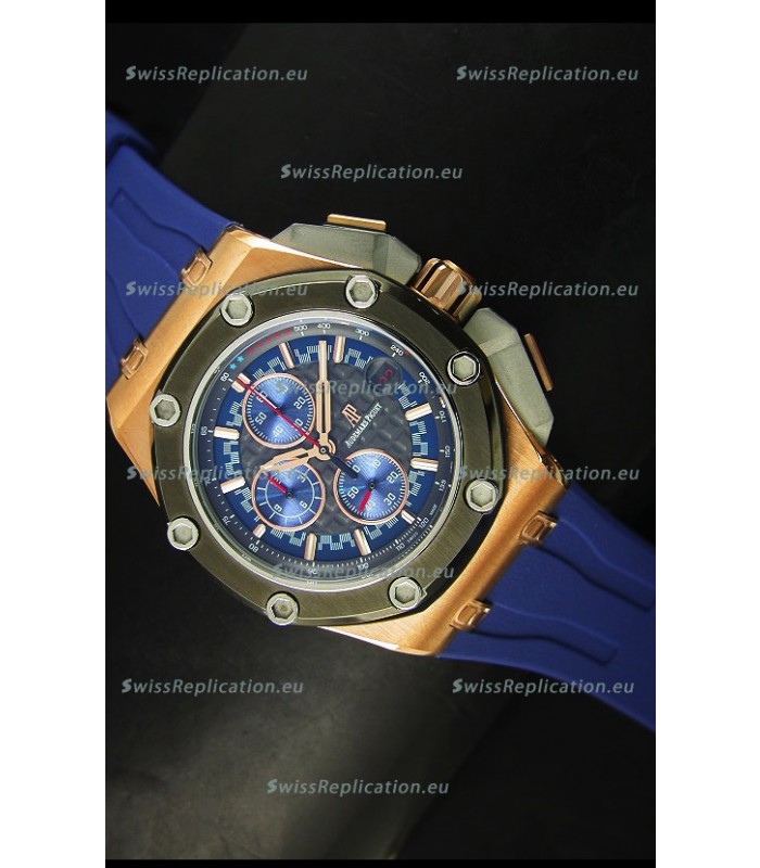 Audemars Piguet Royal Oak Offshore Michael Schumacher Rose Gold Ceramic Bezel