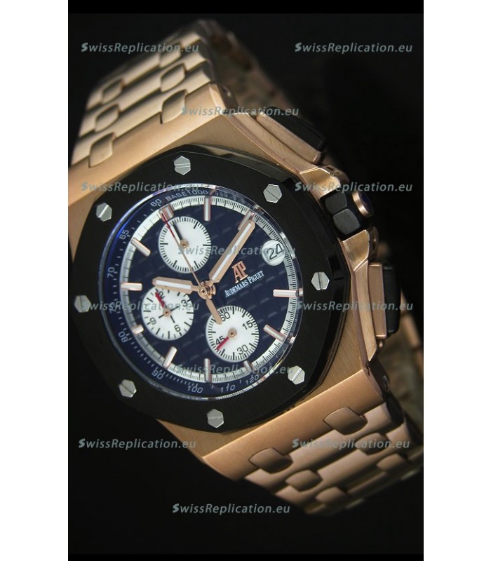 Audemars Piguet Royal Oak Offshore Watch in Pink Gold Case