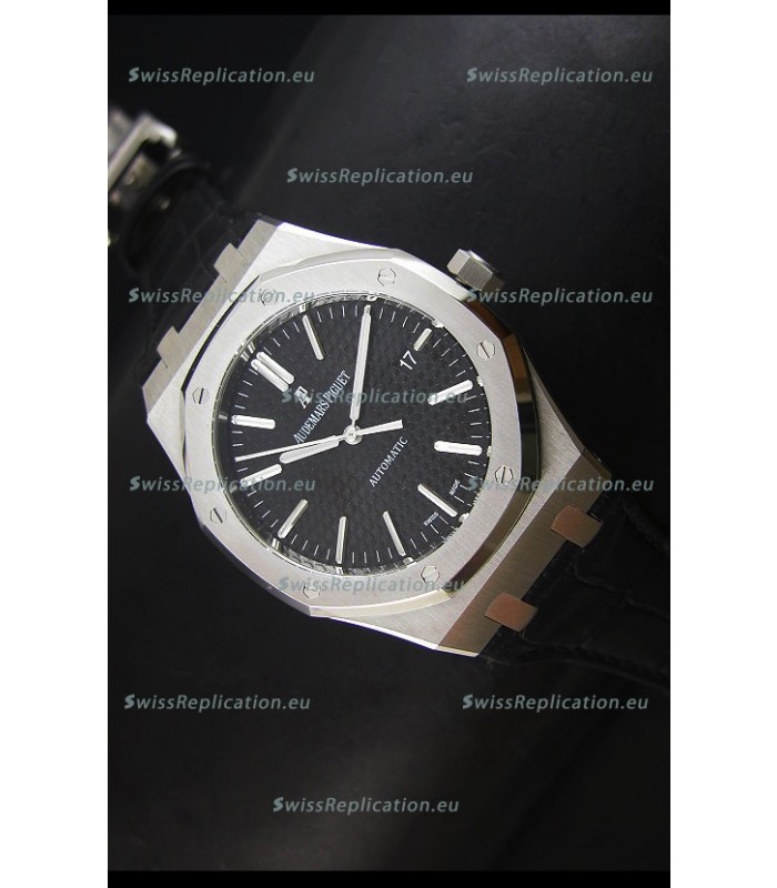 Audemars Piguet Royal Oak 41MM Watch in Leather Strap - Ultimate 1:1 3120 Movement