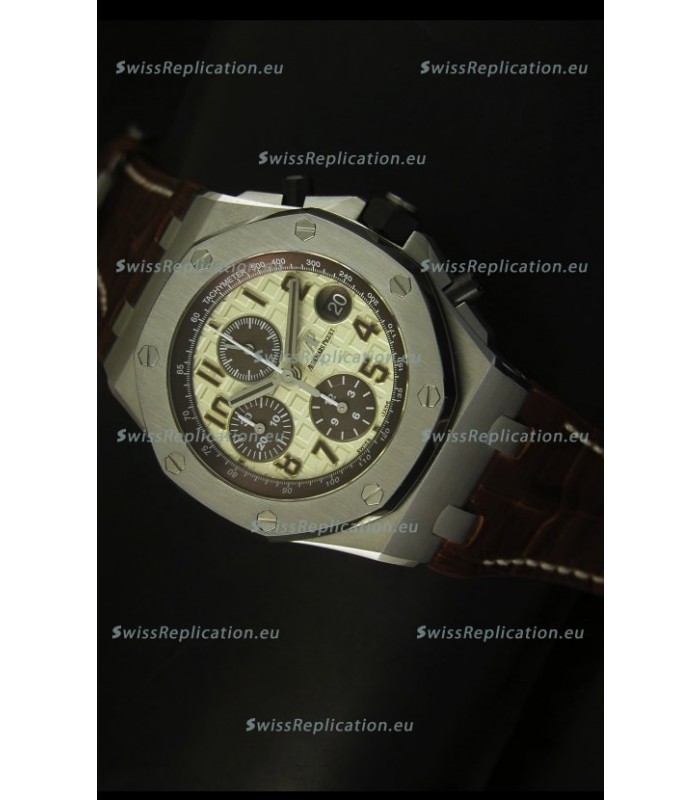 Audemars Piguet Royal Oak Offshore White Safari Edition - 1:1 Mirror Replica Watch