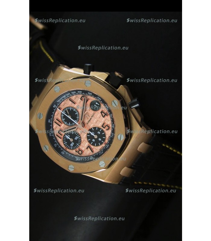 Audemars Piguet Royal Oak Offshore THEMES Pink Gold Casing 