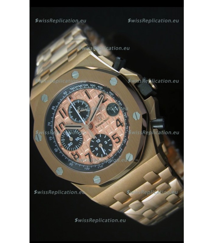 Audemars Piguet Royal Oak Offshore THEMES Pink Gold Casing 