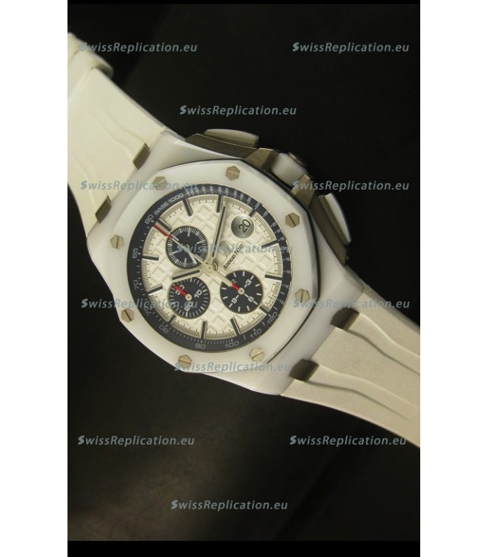 Audemars Piguet Royal Oak Offshore White Ceramic 1:1 Mirror Ultimate Edition