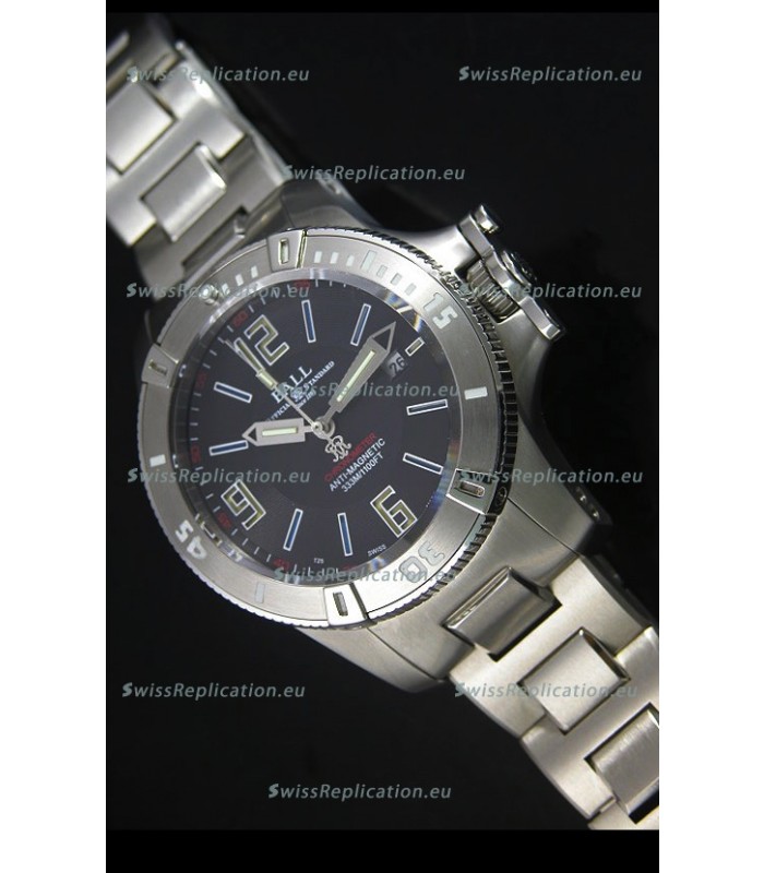 Ball Hydrocarbon Spacemaster Automatic Replica Watch in Black Dial - Original Citizen Movement 