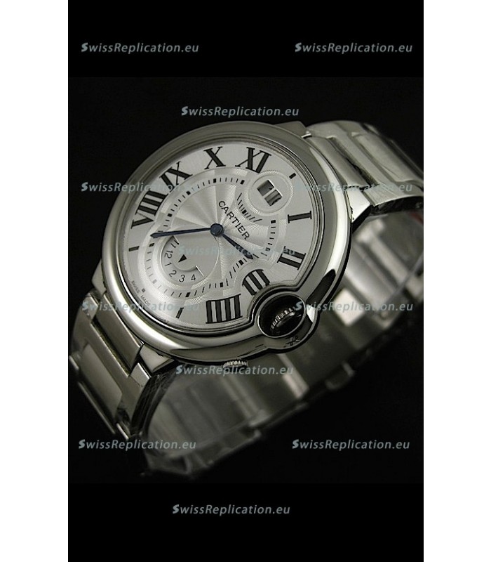 Cartier Ballon Blue de Japanese Replica Watch in White Dial