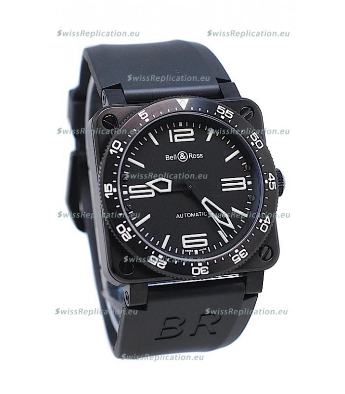 Bell and Ross BR 03 Type Aviation Carbon Swiss Automatic Watch