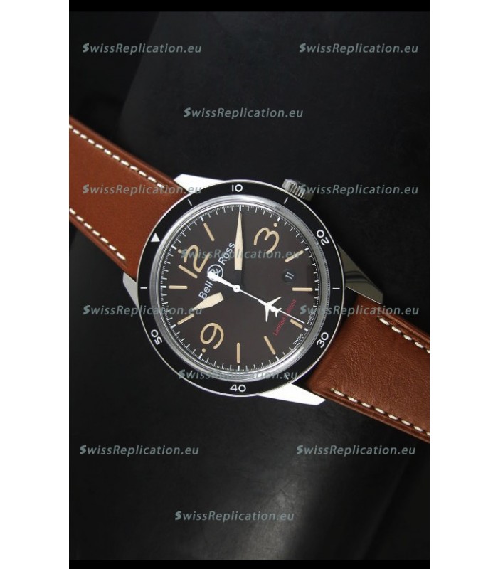 Bell & Ross BR123 Heritage Falcon Limited Edition Swiss Watch 