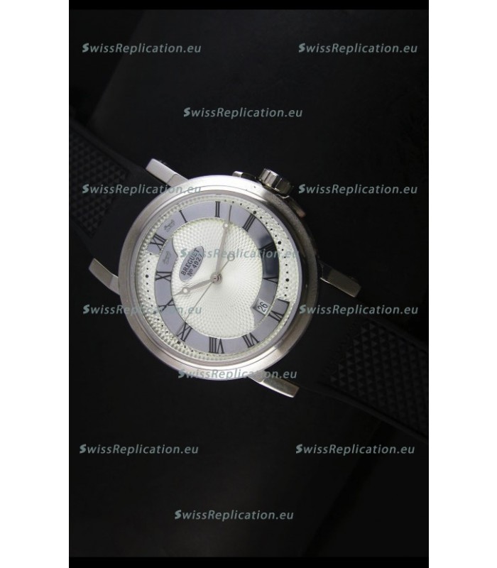 Breguet 4927 Stainless Steel Swiss Replica Watch in White Dial 