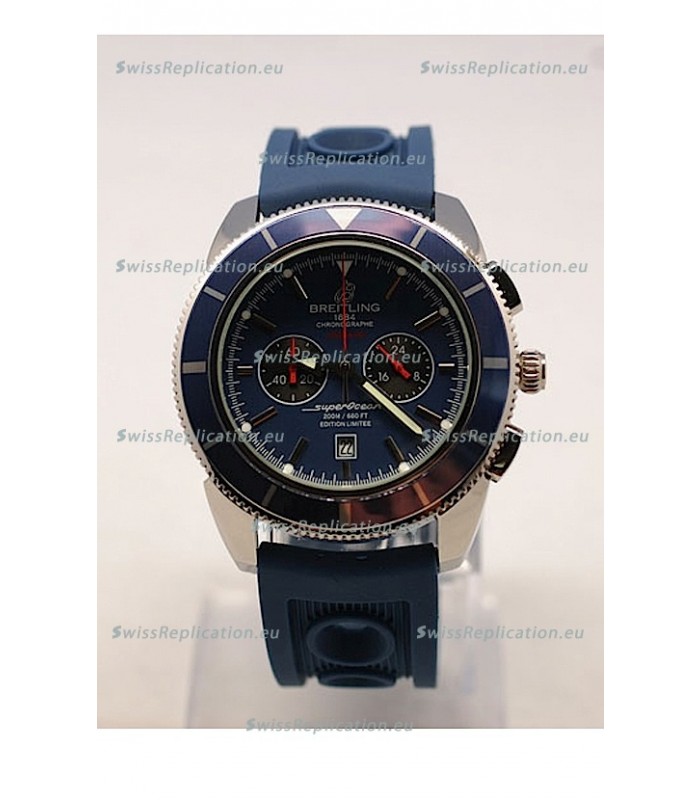 Breitling SuperOcean Heritage Swiss Replica Watch - Rubber Strap