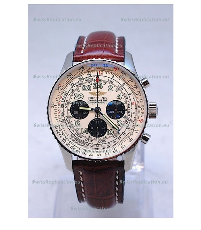 Breitling Navitimer Cosmonaute Swiss Replica Watch Steel Case