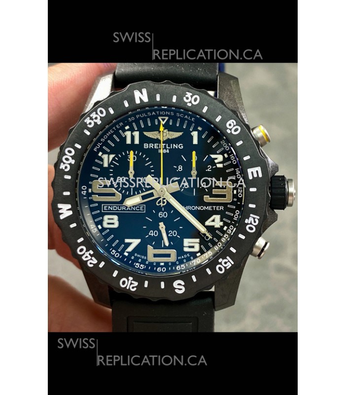 Breitling Endurance PRO 44 Black Strap Swiss Quartz Replica Watch