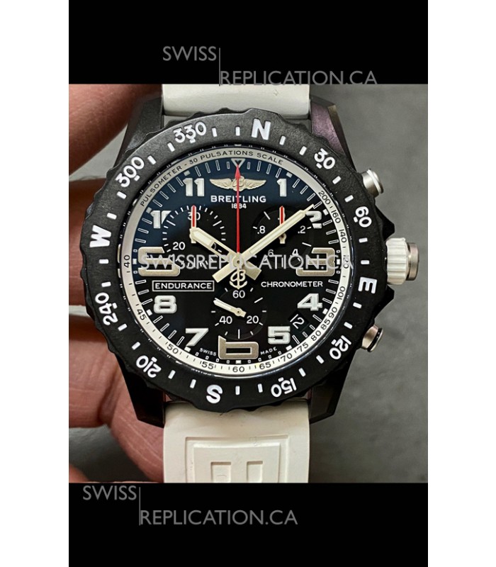 Breitling Endurance PRO 44 White Strap Swiss Quartz Replica Watch