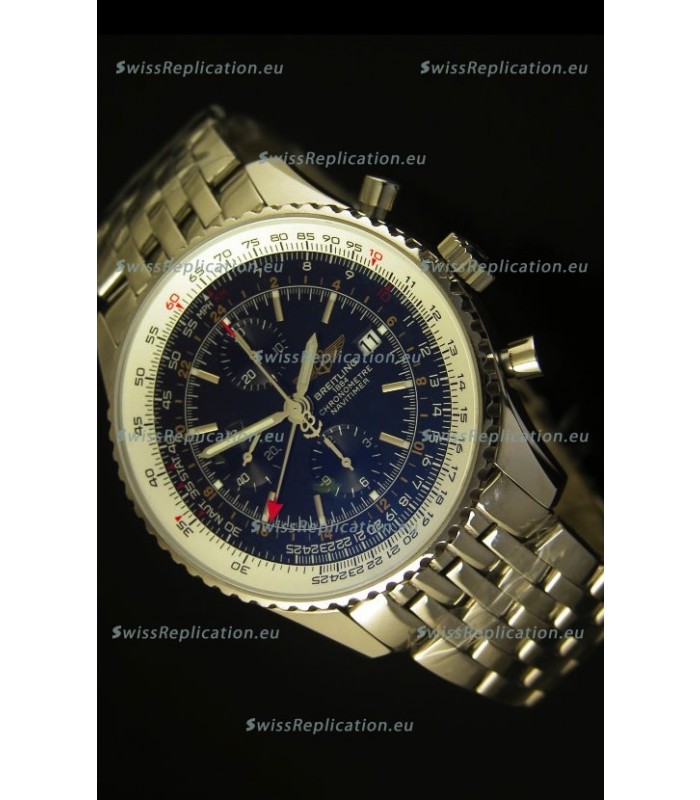 Breitling Navitimer World GMT - 1:1 Mirror Ultimate Edition Black Dial