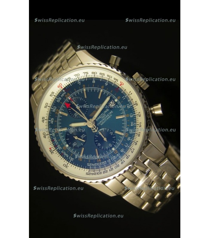 Breitling Navitimer World GMT - 1:1 Mirror Ultimate Edition Blue Dial