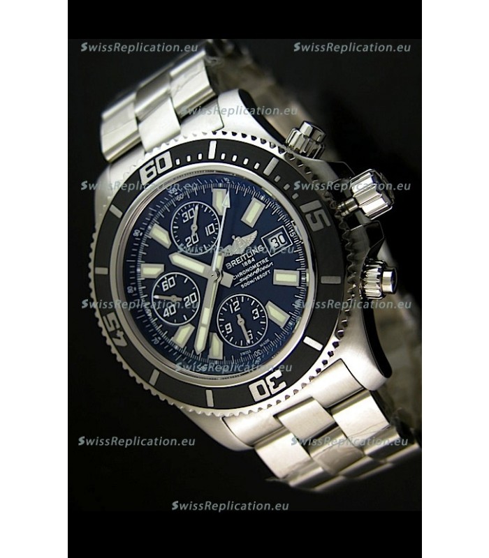 Breitling SuperOcean Abyss Swiss Chronograph Replica Watch - 1:1 Mirror Replica - 44MM White Markers