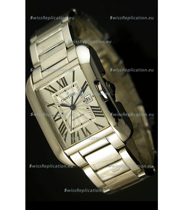 Cartier Tank Anglaise Mid Sized Swiss Watch - 1:1 Mirror Replica Watch