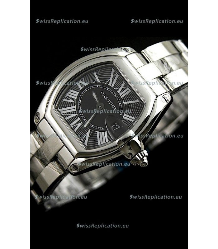 Cartier Roadster Ladies Watch - 1:1 Mirror Replica Watch in Pink Dial