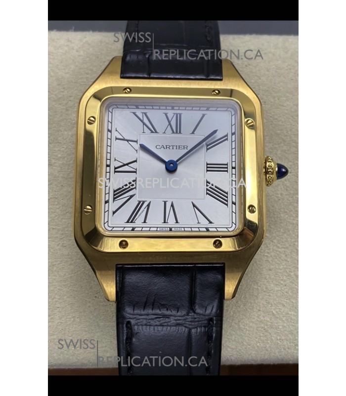 Cartier Santos Dumont in Yellow Gold 31MM Super Clone Watch 