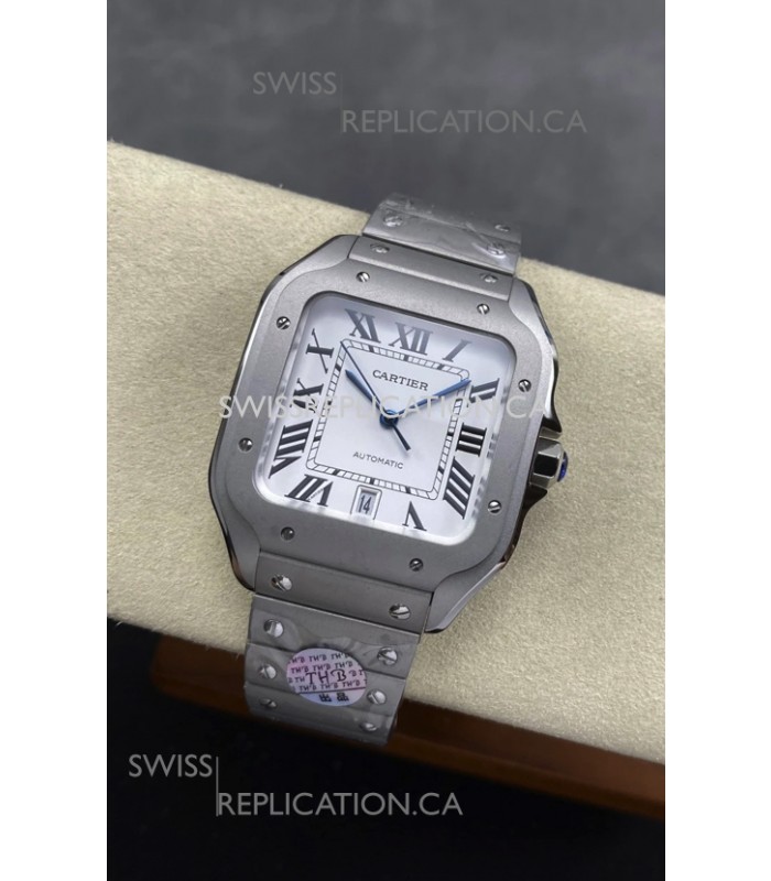 Cartier Santos Titanium 42MM Super Clone Watch (Full Box Set) 