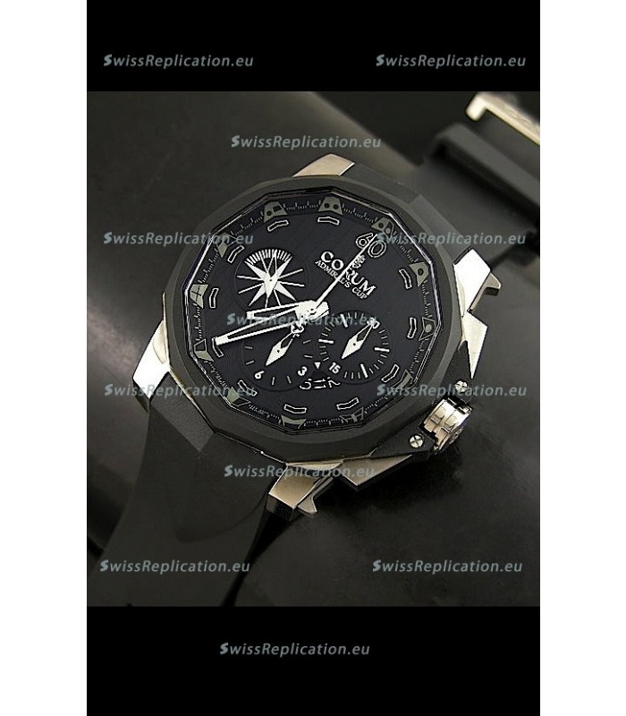 Corum Admiral's Cup Challenge Swiss Replica Watch in Black Dial
