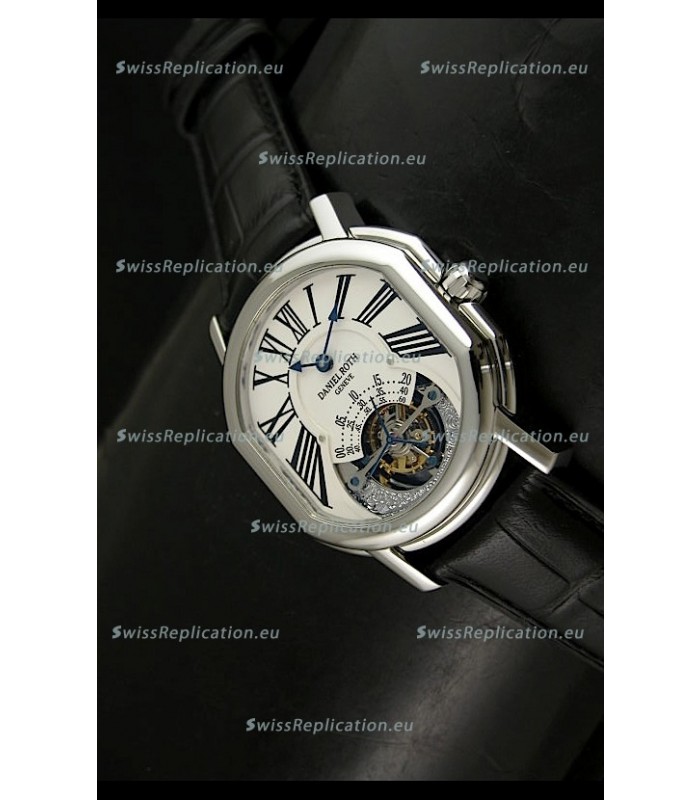Daniel Roth Daniel Roth Tourbillon Swiss Watch in White Dial