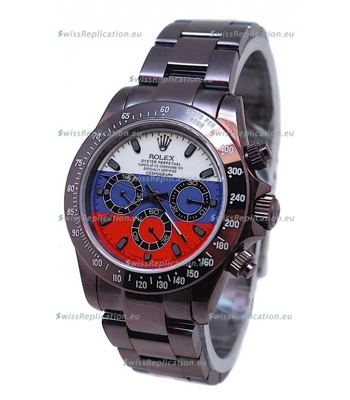 Rolex Daytona Chronograph Multicolors Japanese Replica PVD Watch