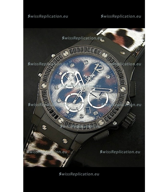 Hublot Big Bang Leopard PVD Swiss Replica Watch