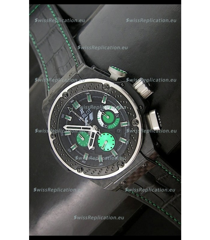 Hublot King Power F1 Interlago Limited Edition Swiss Watch in Green