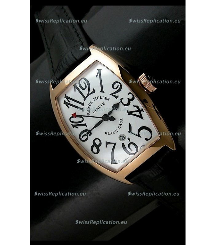 Franck Muller Geneve Casablanca Japanese Rose Gold Watch