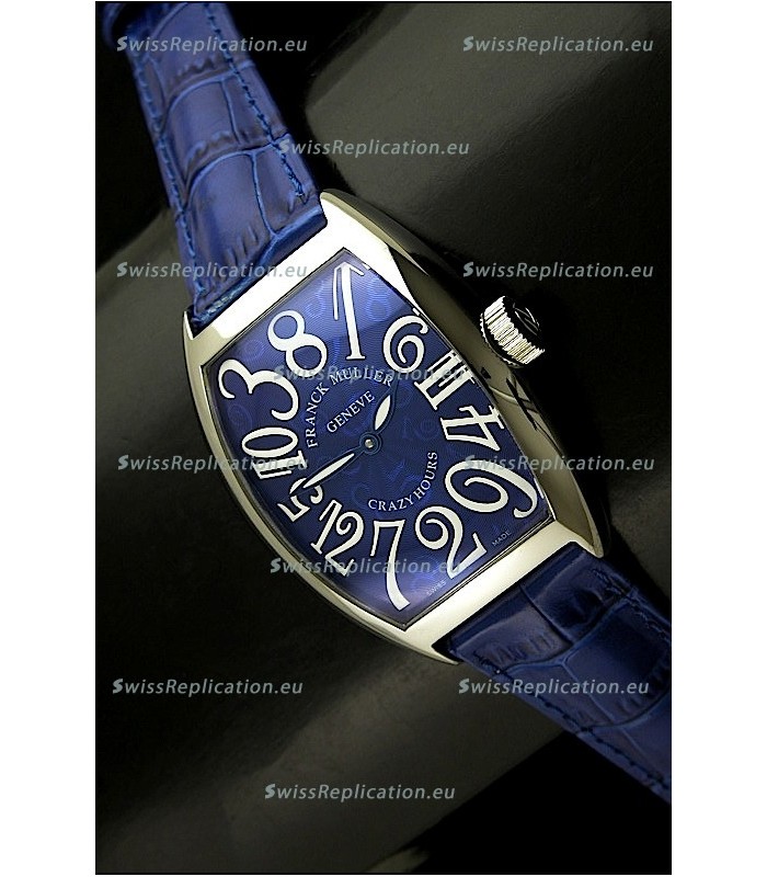 Franck Muller Casablanca Crazy Colors Edition Japanese Watch in Blue