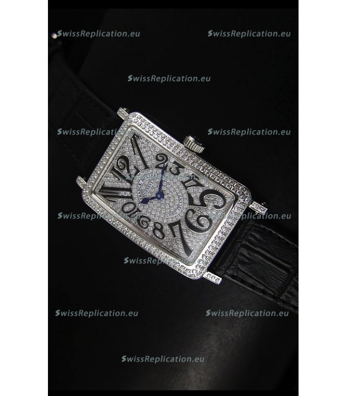 Franck Muller Master of Complications Long Island Ladies Watch in Stainless Steel 
