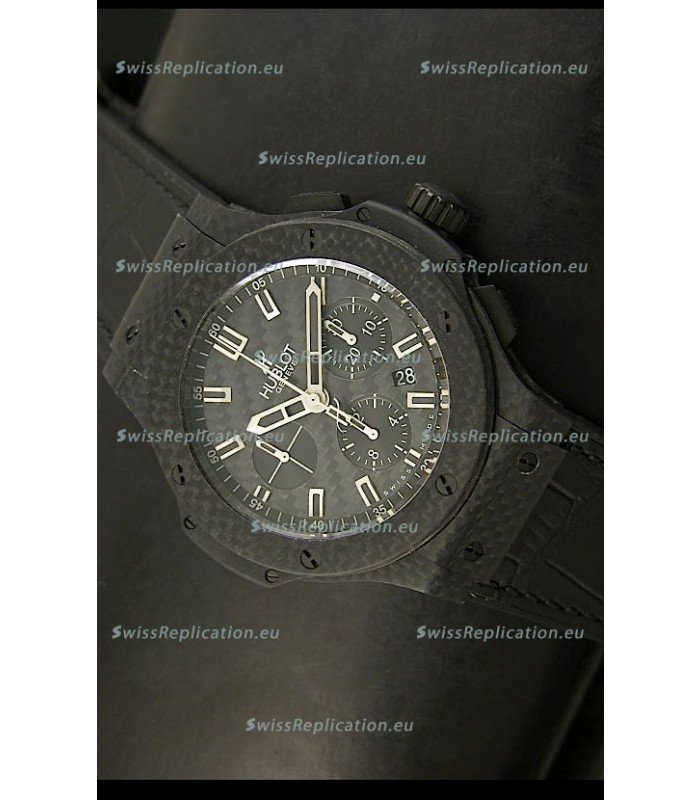 Hublot Big Bang All Carbon Swiss Replica Watch - 1:1 Mirror Replica