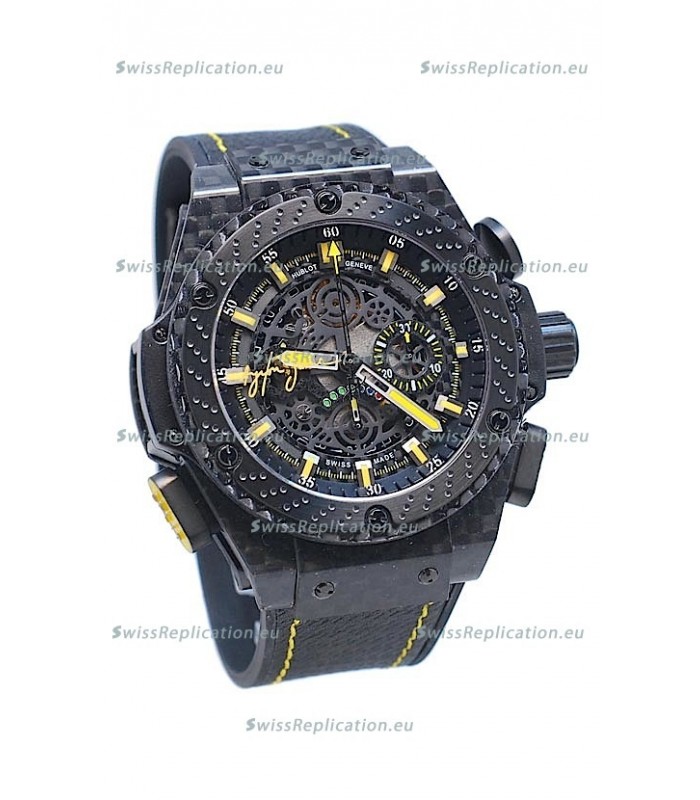 Hublot King Power Ayrton Senna Swiss Replica Watch