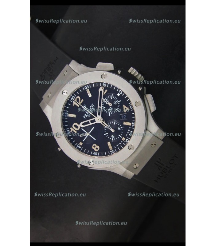 Hublot Big Bang Matte Stainless Steel Case Swiss Replica Watch - 1:1 Mirror Replica