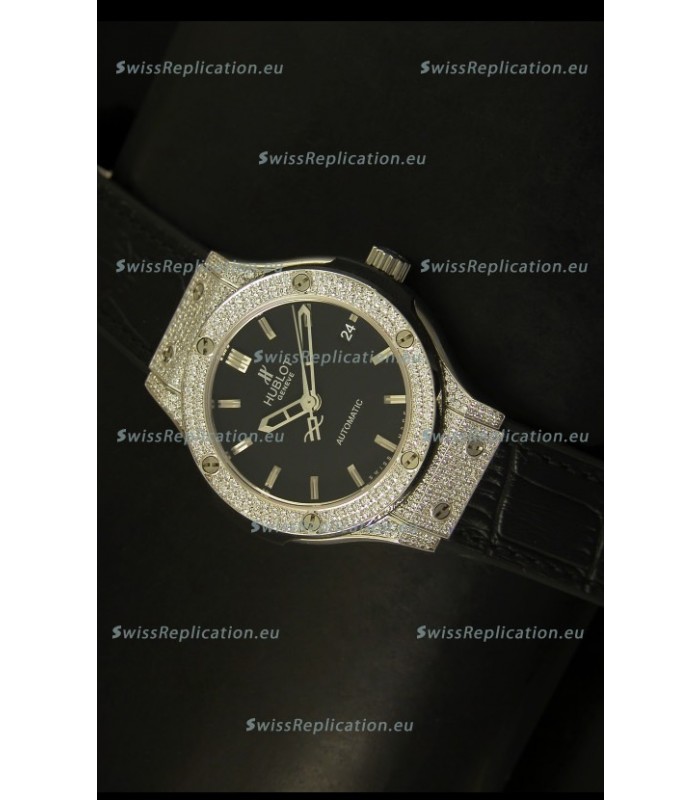 Hublot Classic Fusion 39MM Diamonds Encrusted Case 